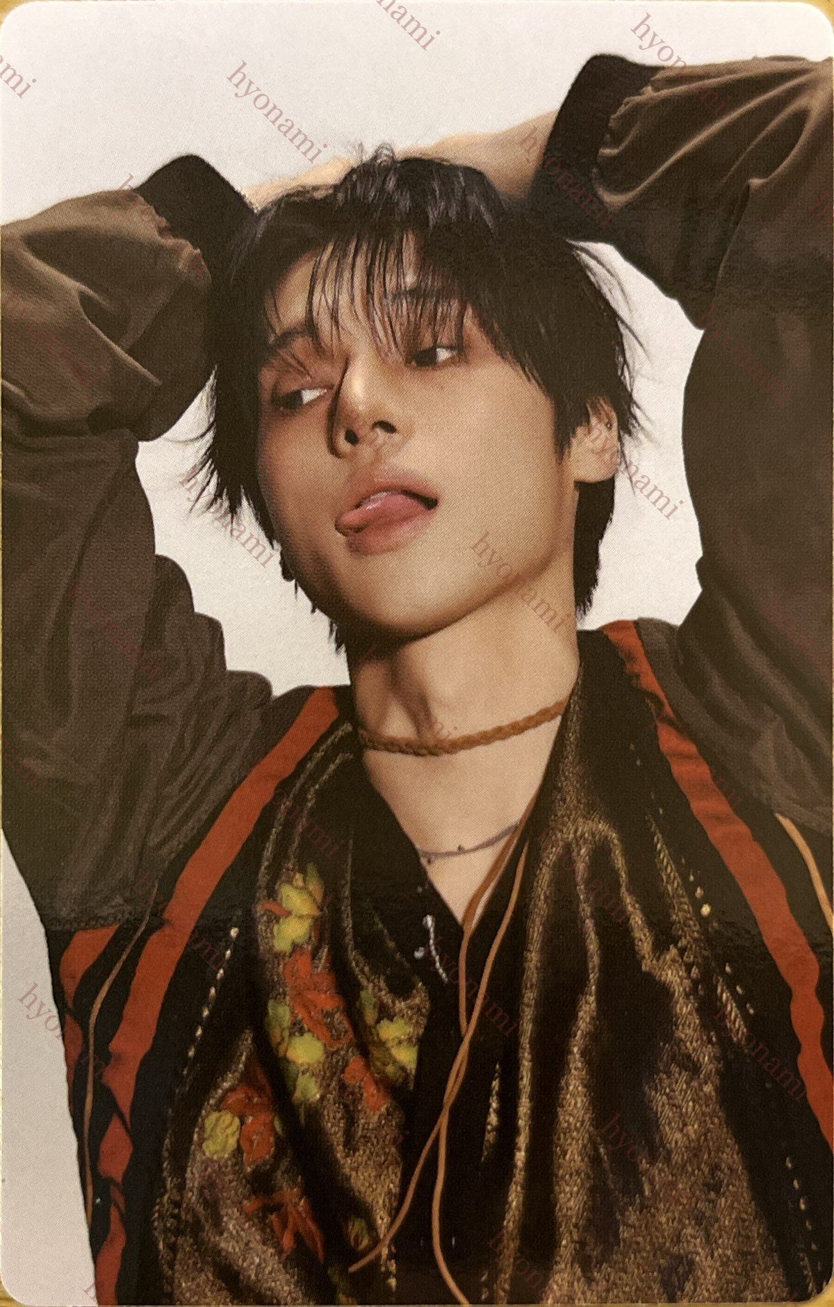 ATEEZ Golden hour part. 5 POCA A ver. image card Wooyoung