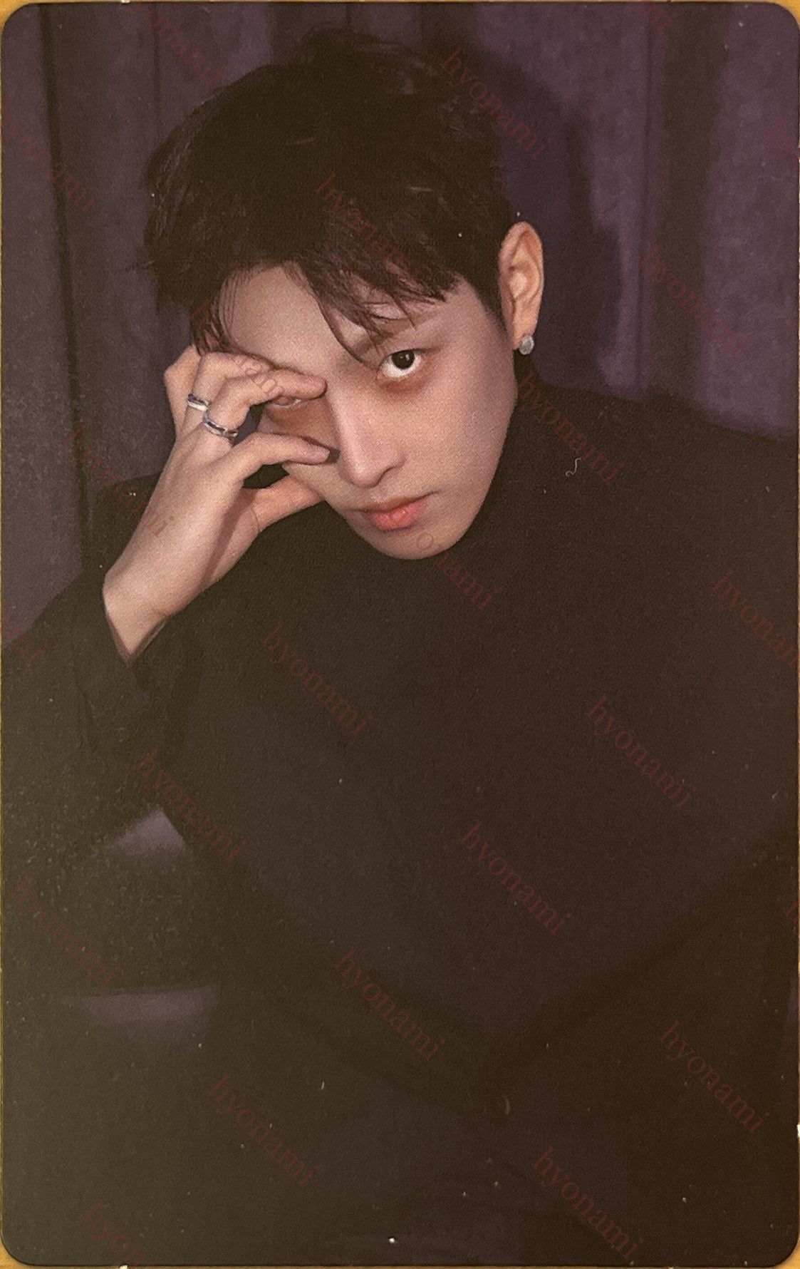 ATEEZ Golden hour part. 5 POCA Diary ver. QR card Hongjoong