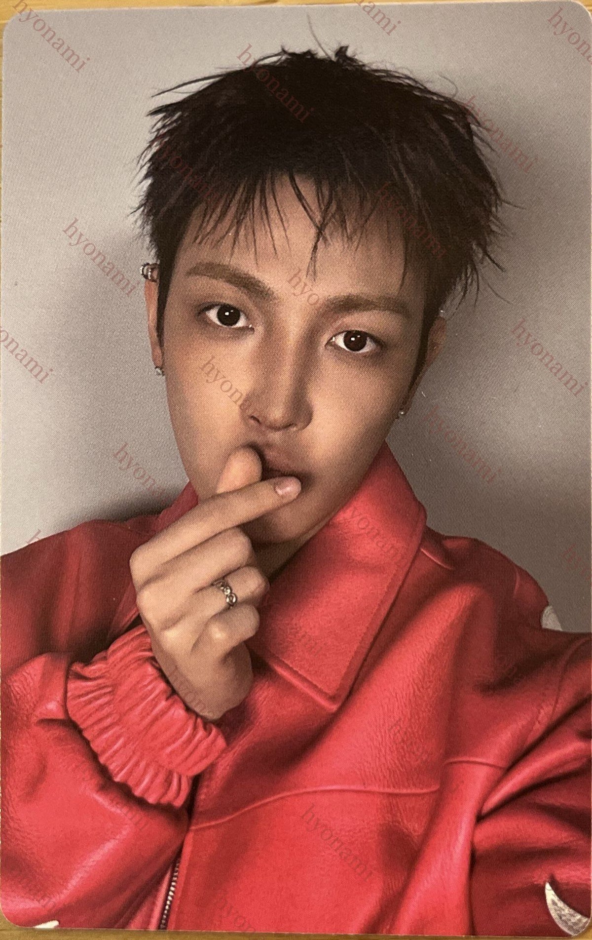 ATEEZ Golden hour part. 5 POCA Z ver. photocard A Hongjoong