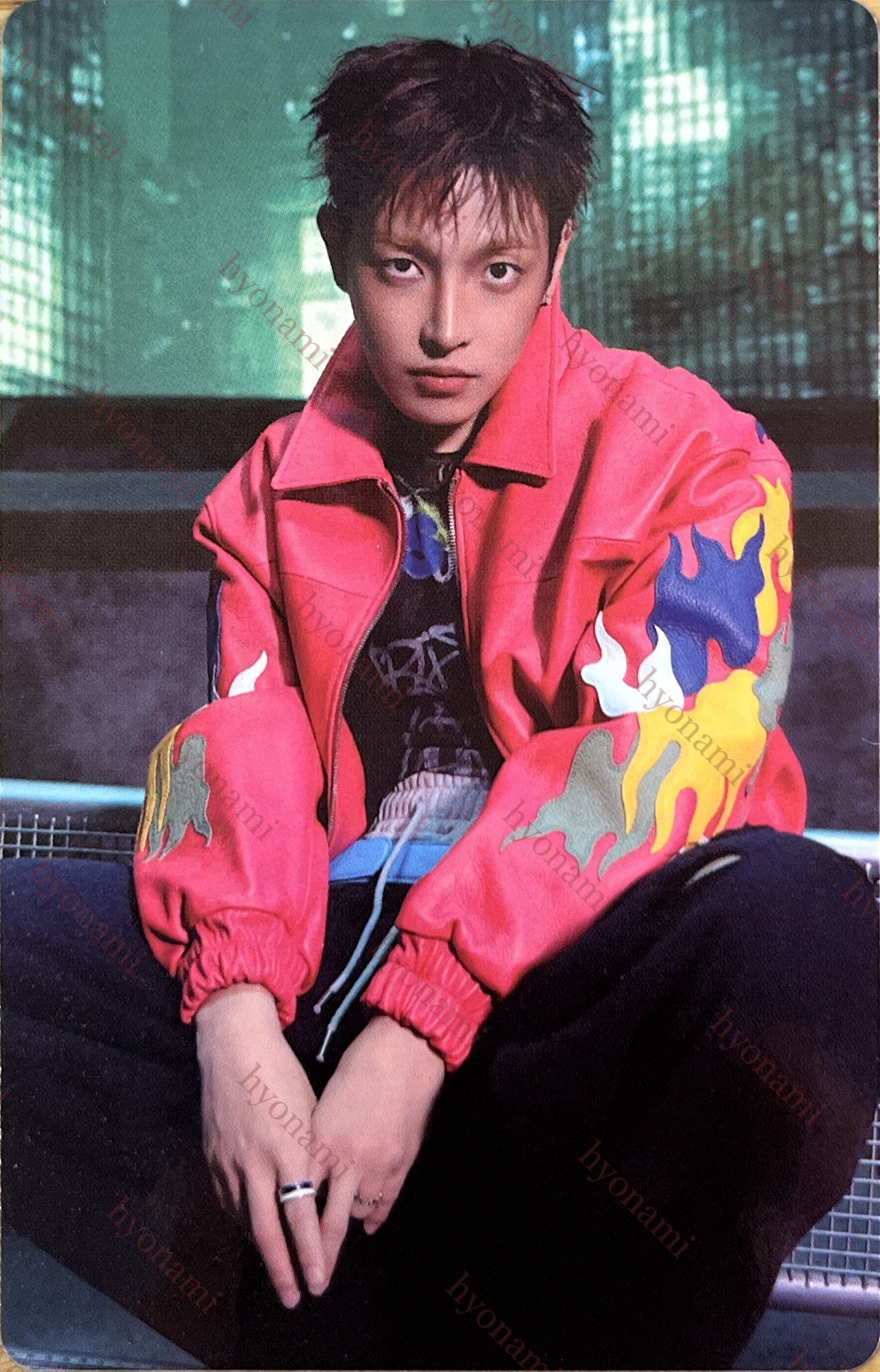 ATEEZ Golden hour part. 5 POCA Z ver. image card Hongjoong