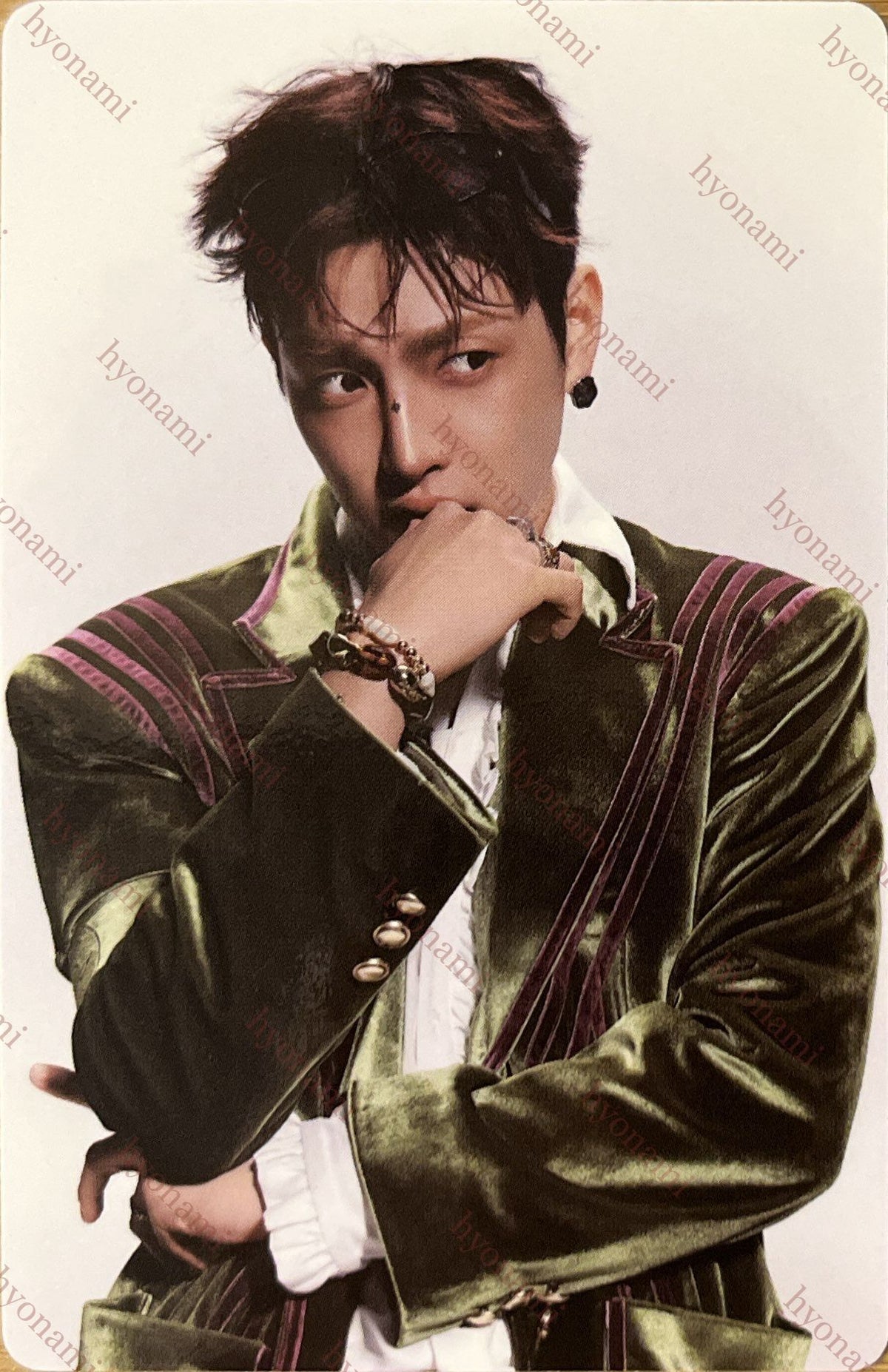 ATEEZ Golden hour part. 5 POCA A ver. image card Hongjoong