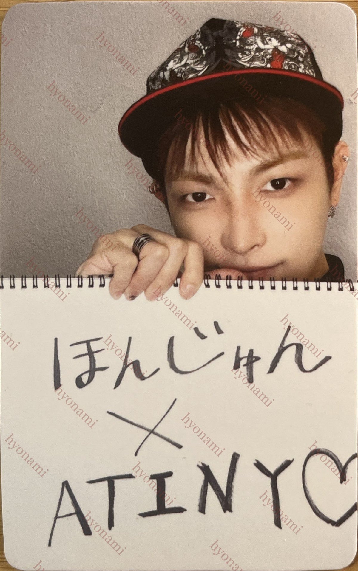 ATEEZ BAD JP fanclub benefit A Hongjoong