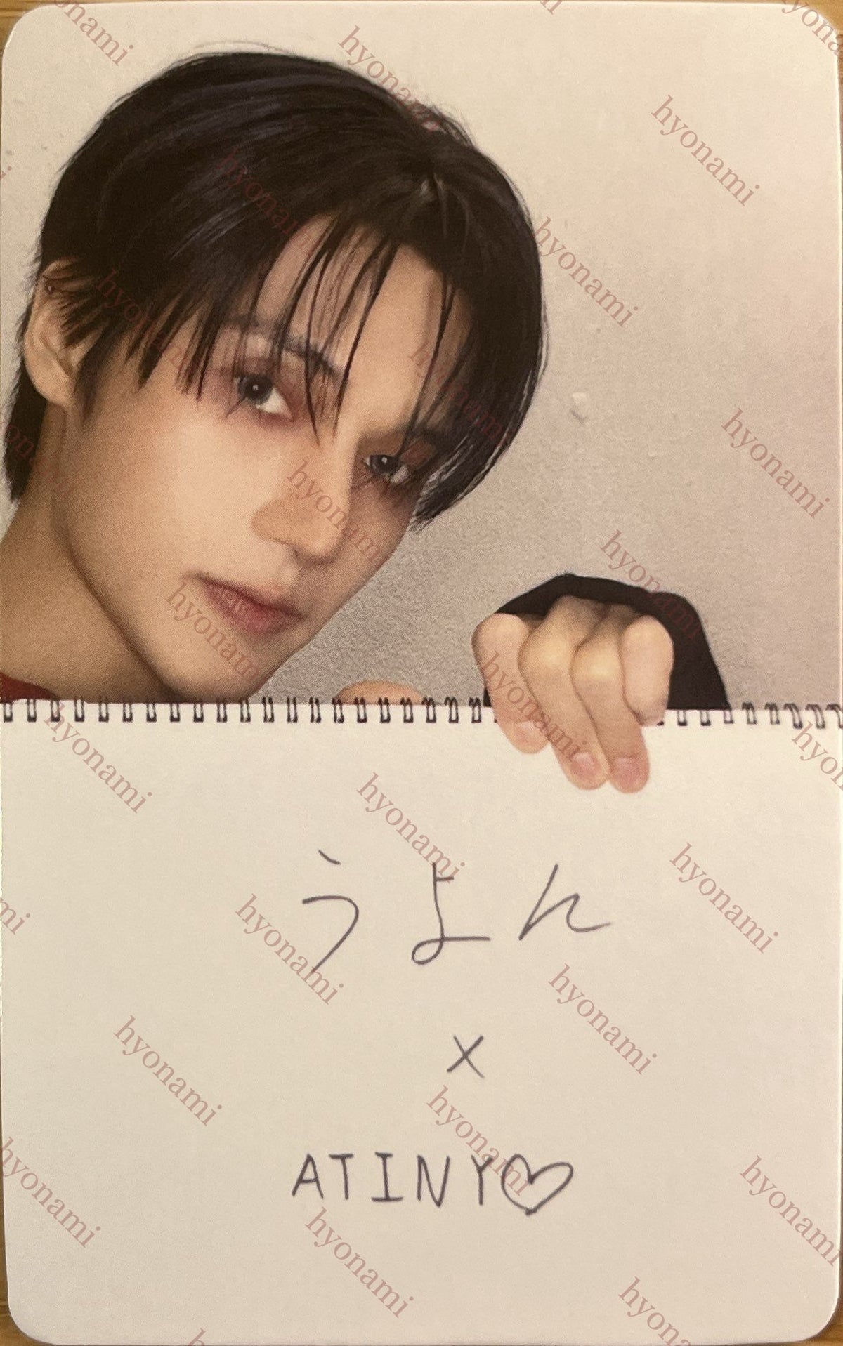 ATEEZ BAD JP fanclub benefit A Wooyoung