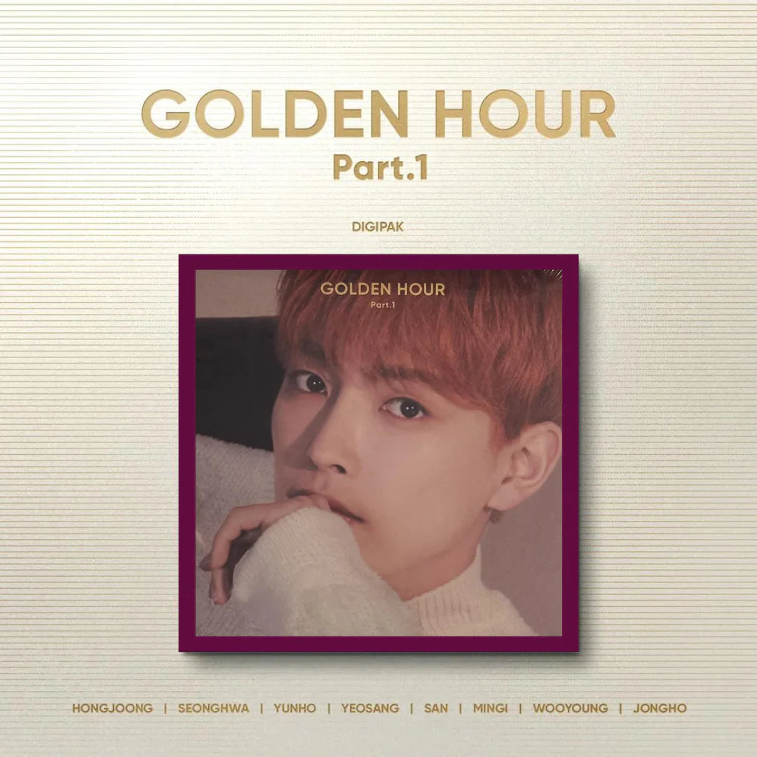ATEEZ Golden hour pt. 1 digipack Hongjoong