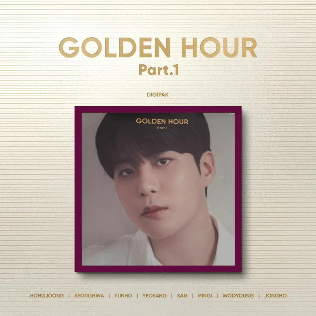 ATEEZ Golden hour pt. 1 digipack Jongho