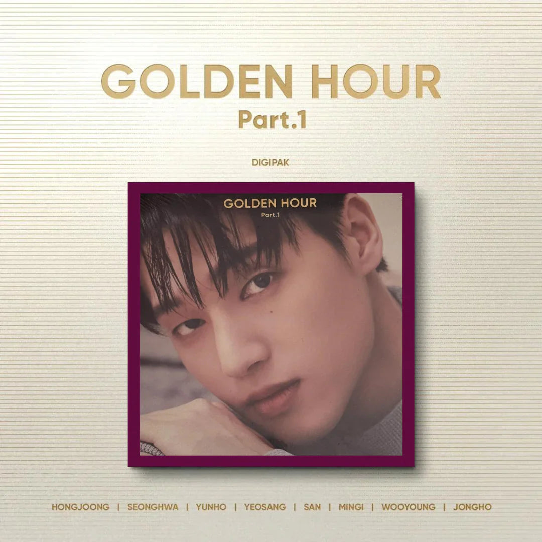 ATEEZ Golden hour pt. 1 digipack Wooyoung