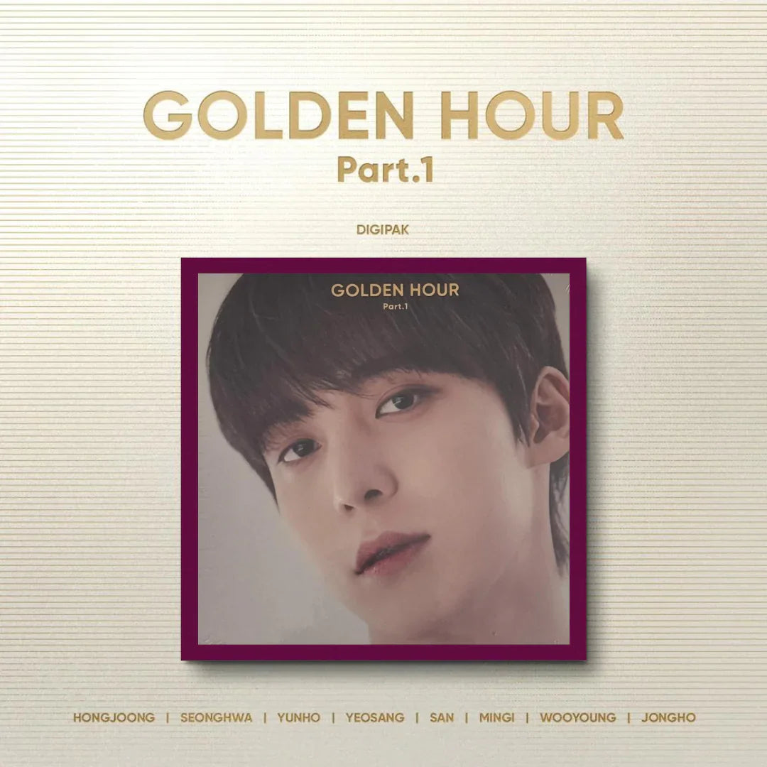 ATEEZ Golden hour pt. 1 digipack Yunho