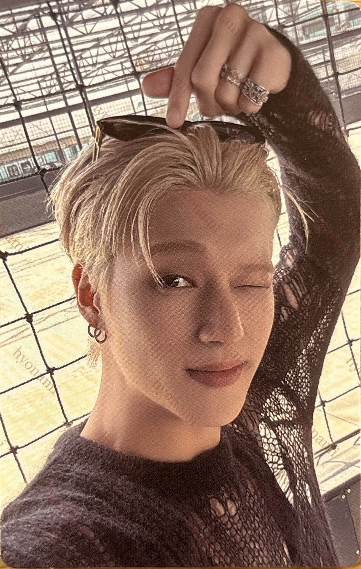 ATEEZ Golden hour part. 3 POCA photocard A Wooyoung