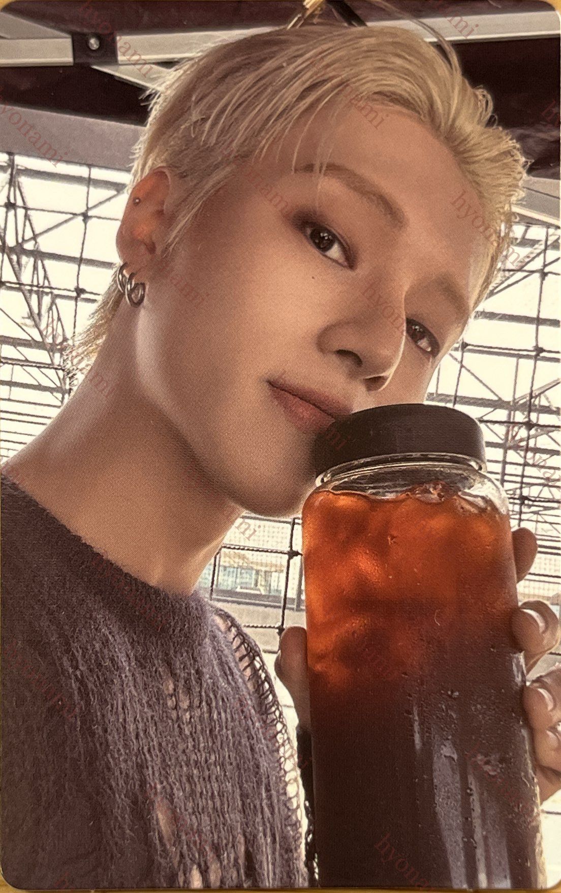 ATEEZ Golden hour part. 3 POCA photocard B Wooyoung