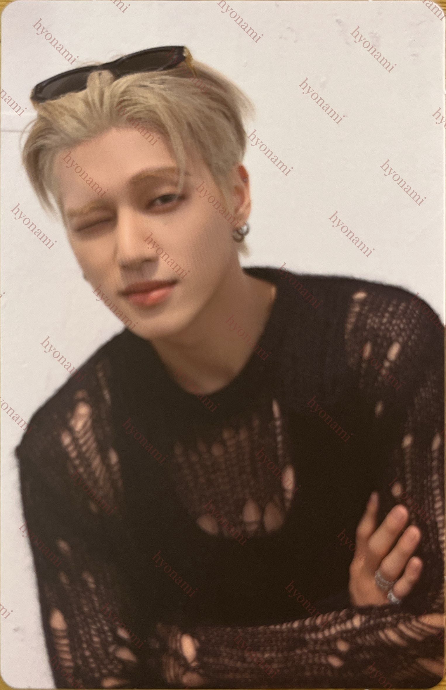 ATEEZ Golden hour part. 3 POCA QR ver. 2 Wooyoung