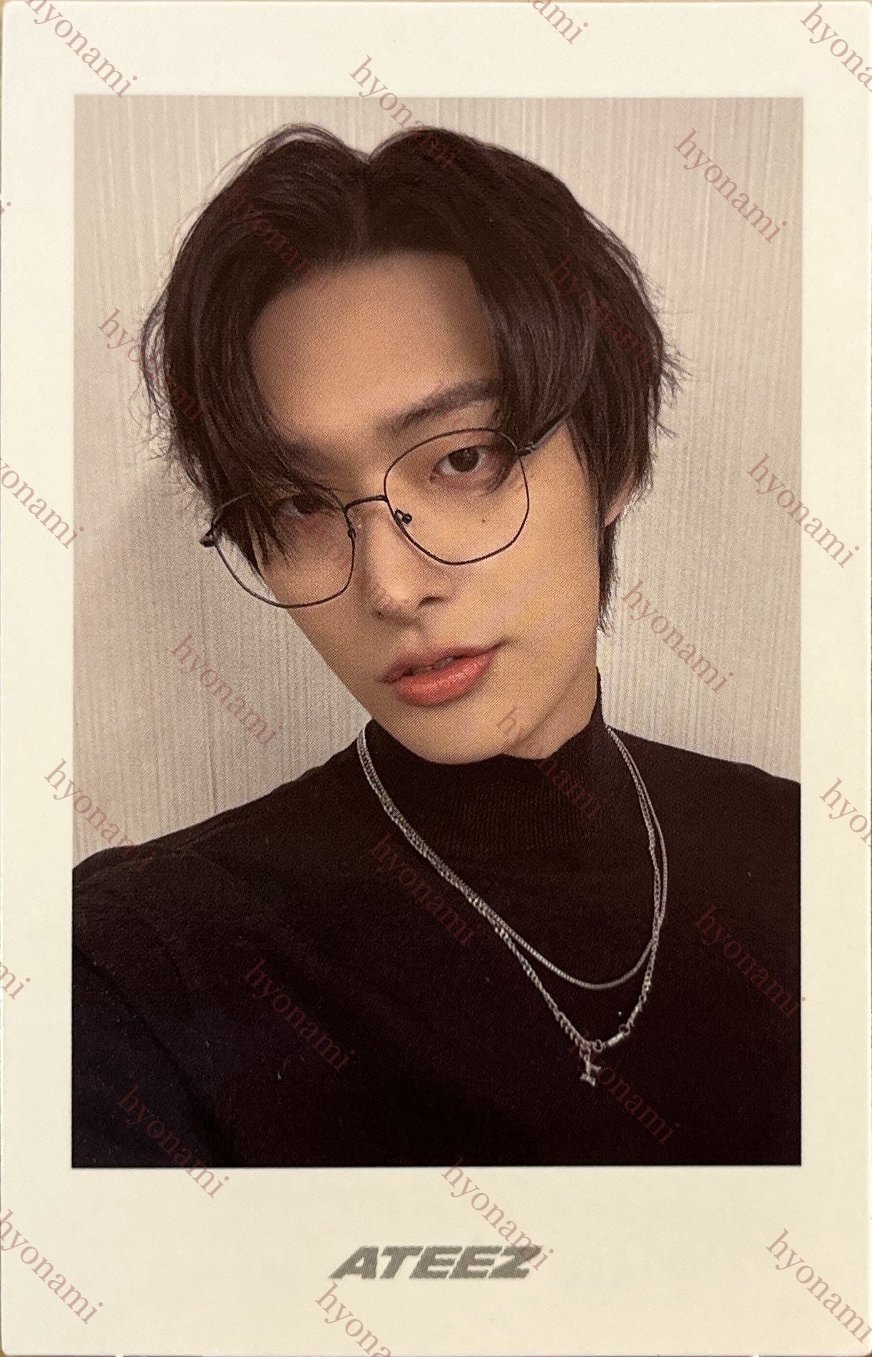 ATEEZ Golden hour part. 3 POCA polaroid Mingi