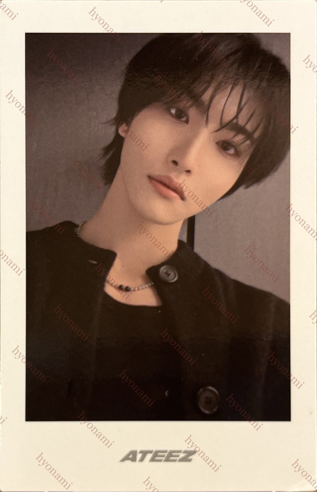 ATEEZ Golden hour part. 3 POCA polaroid Seonghwa