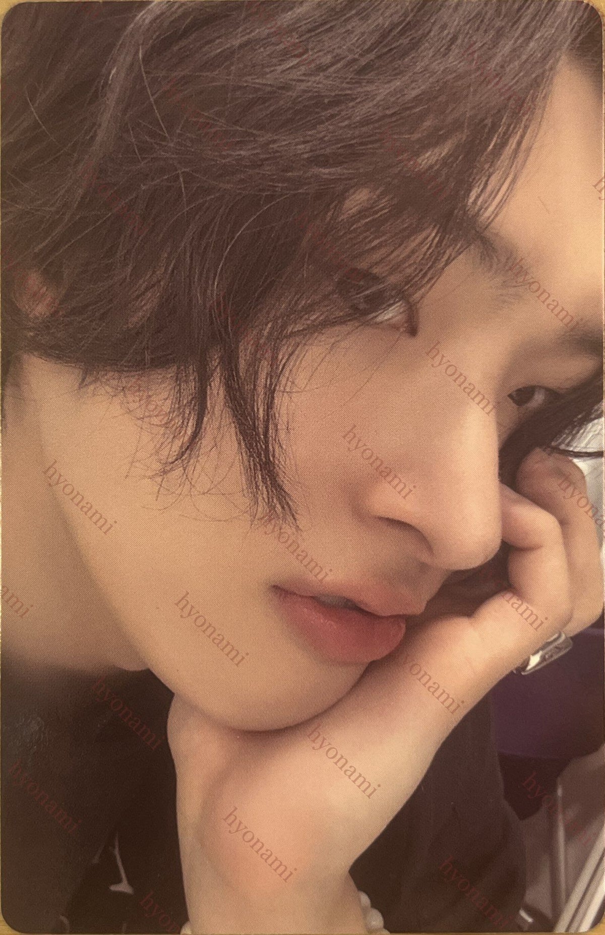 ATEEZ Golden hour part. 4 Mingi Diary photocard A