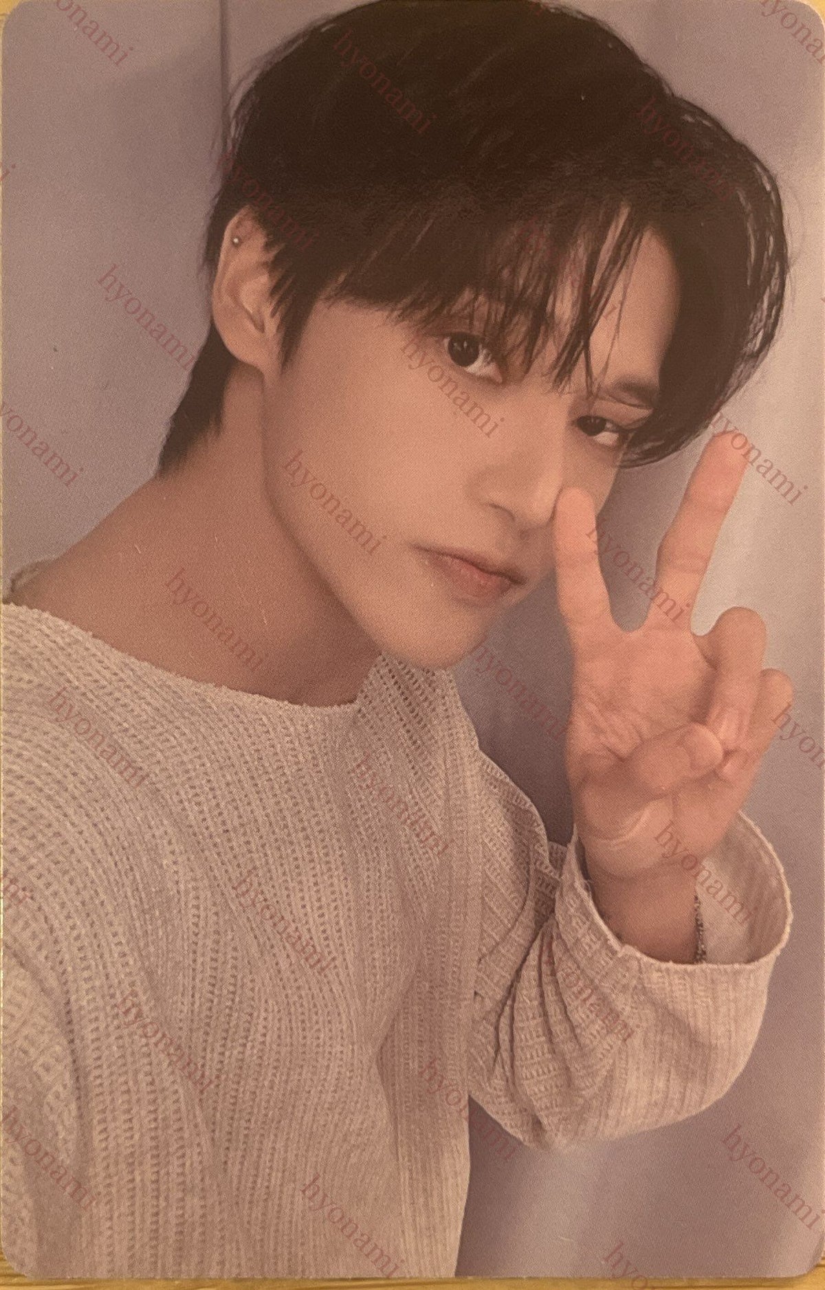 ATEEZ Golden hour part. 4 Wooyoung Diary photocard Z