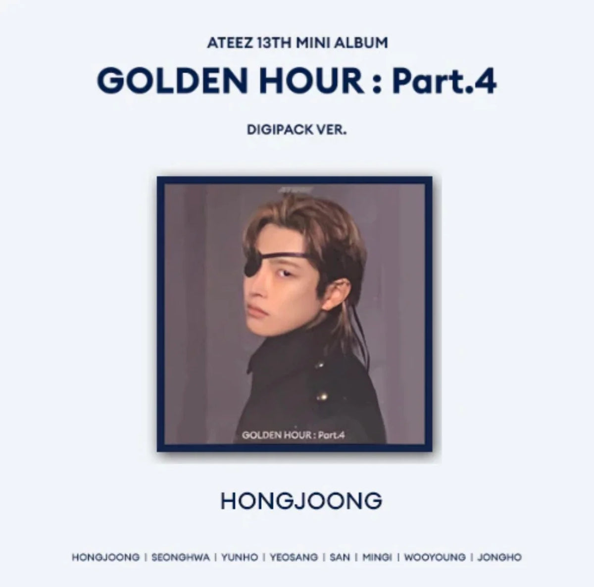 ATEEZ Golden hour pt. 4 digipack Hongjoong