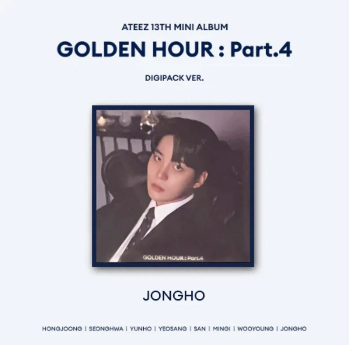 ATEEZ Golden hour pt. 4 digipack Jongho