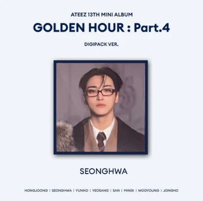 ATEEZ Golden hour pt. 4 digipack Seonghwa