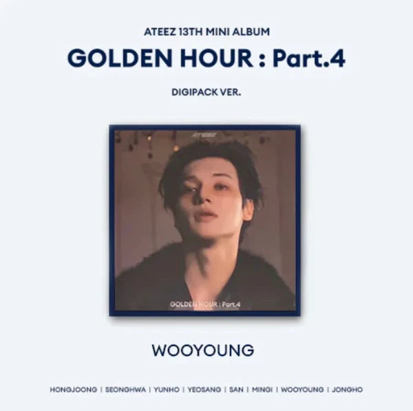 ATEEZ Golden hour pt. 4 digipack Wooyoung
