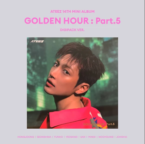 ATEEZ Golden hour pt. 5 digipack Hongjoong