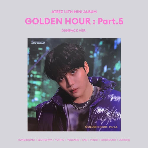 ATEEZ Golden hour pt. 5 digipack Jongho