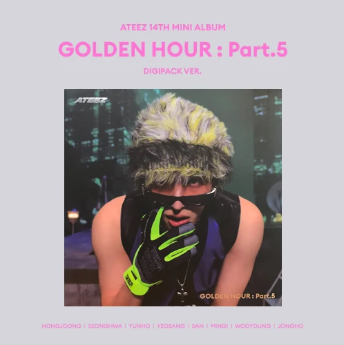 ATEEZ Golden hour pt. 5 digipack Mingi