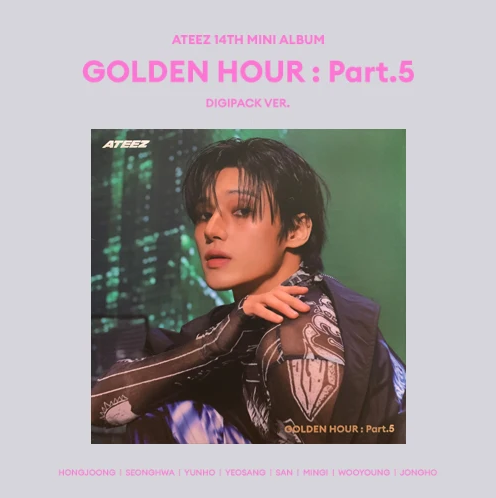 CYOS - ATEEZ Golden hour part. 5 Digipack Wooyoung