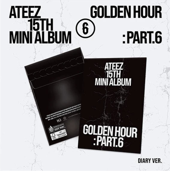 ATEEZ Golden hour part. 6 POCA Diary ver with POB