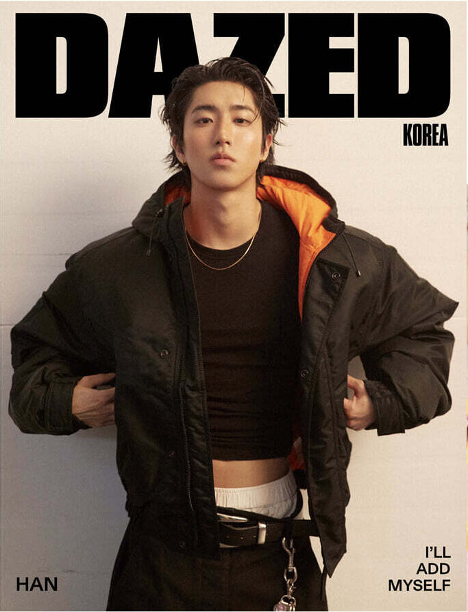 DAZED KOREA — Winter 2026 issue — HAN (Stray Kids) cover A version