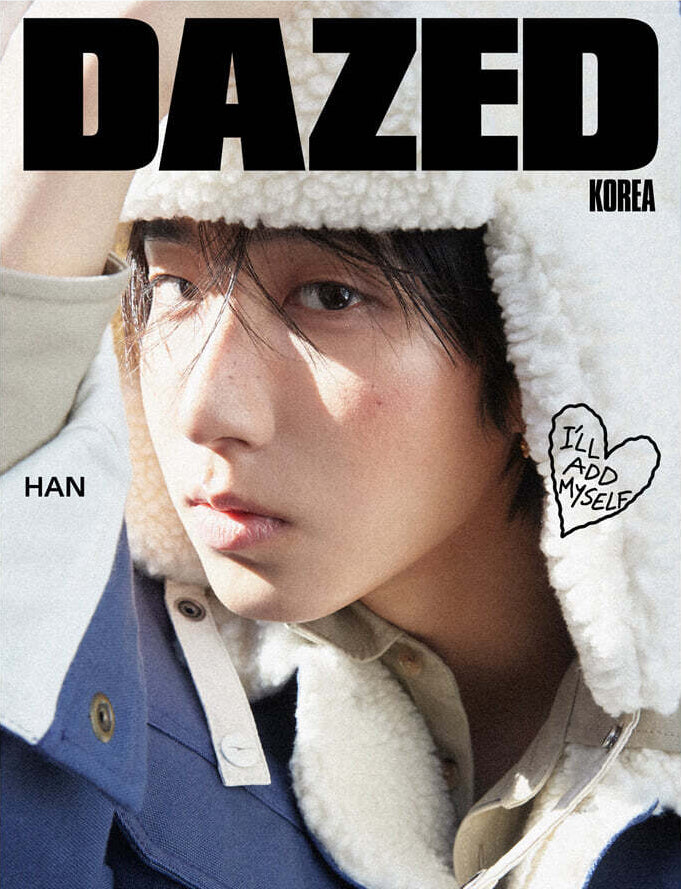 DAZED KOREA — Winter 2026 issue — HAN (Stray Kids) cover B version