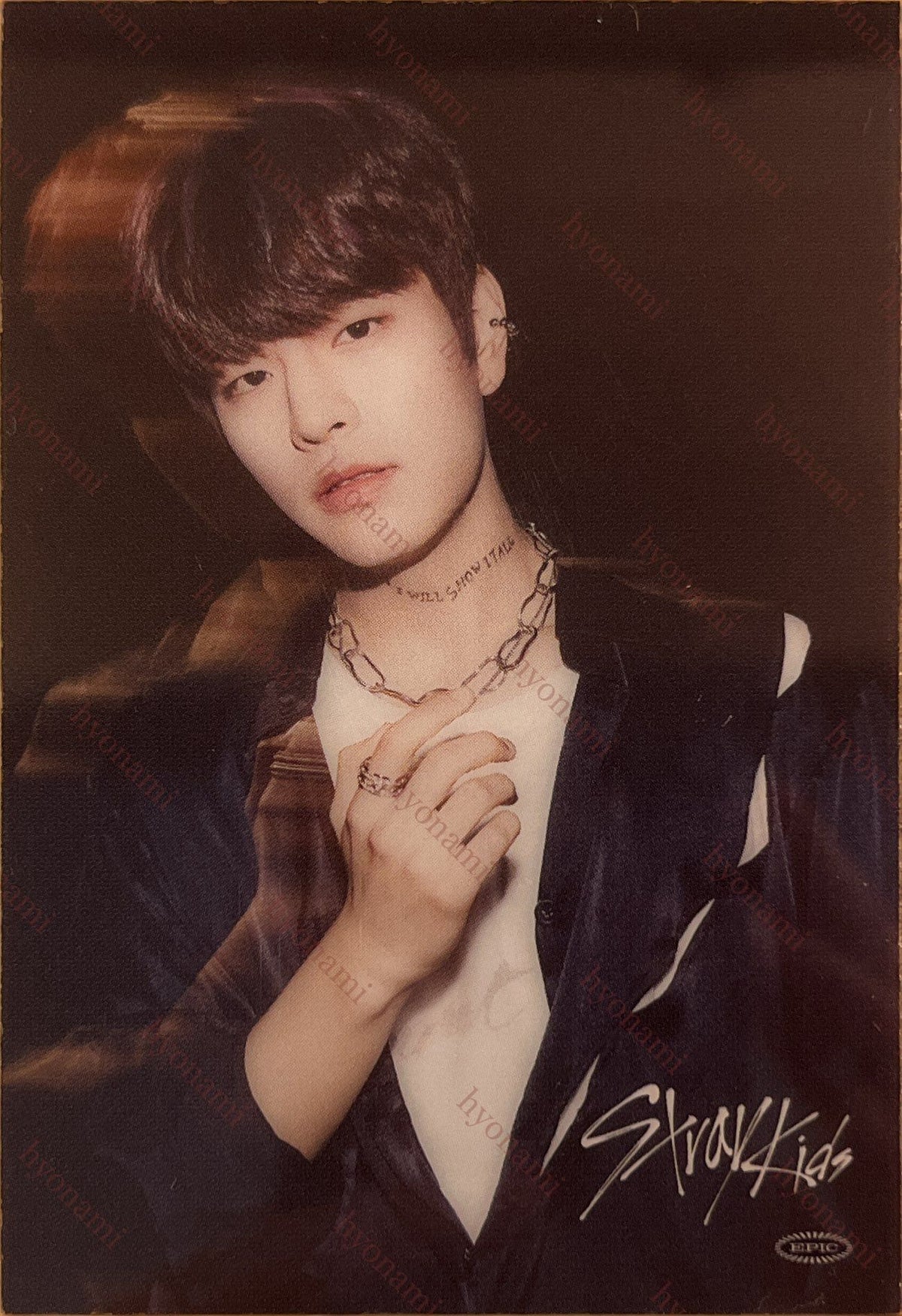 Stray Kids Scars Tower records Seungmin