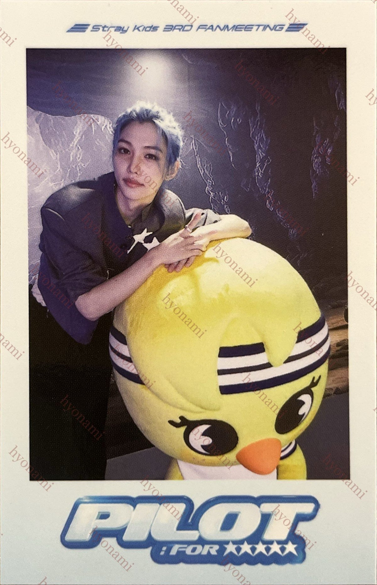 Stray Kids 3rd fanmeeting: PILOT : FOR ★★★★★ polaroid offline benefit Felix