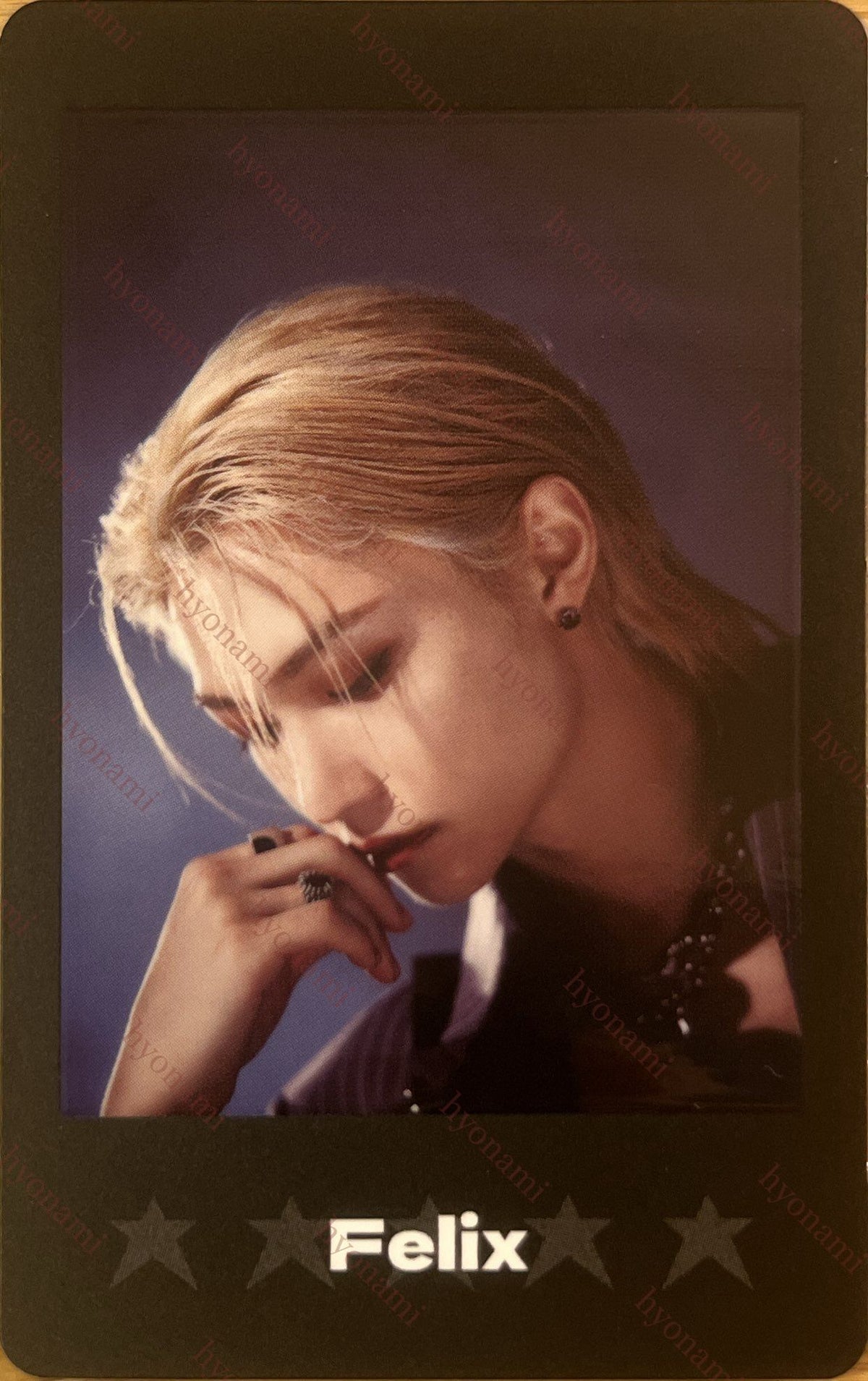 Stray Kids 5-Star Dome Tour photocard set B Felix