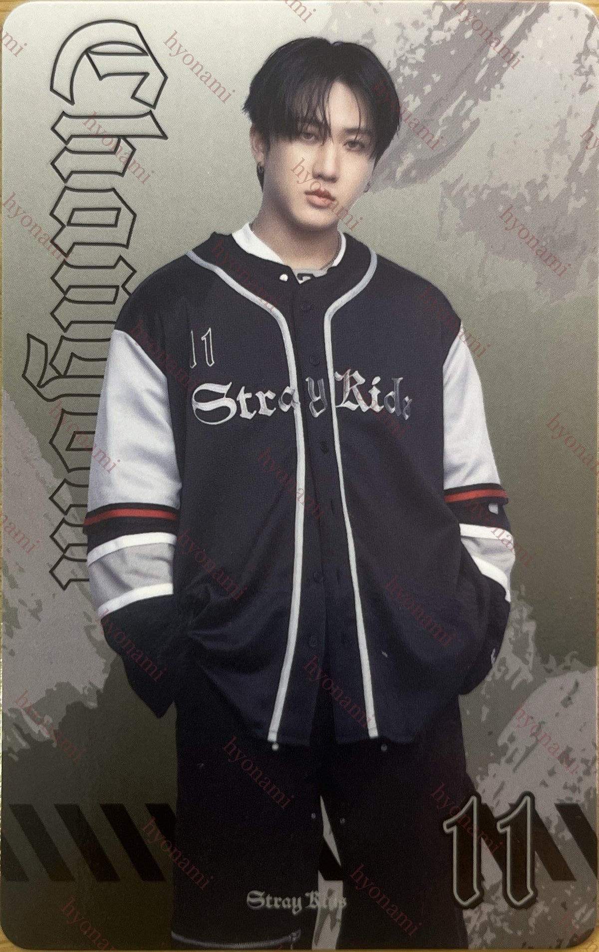 Stray Kids World Tour dominATE JAPAN POPUP STORE photocard Changbin