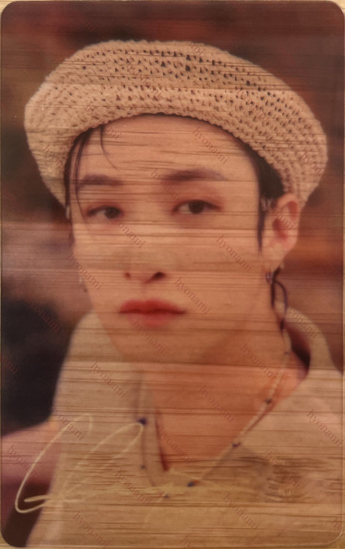 Stray Kids JYP Japan Popup store 2023 clear photocard Bang Chan