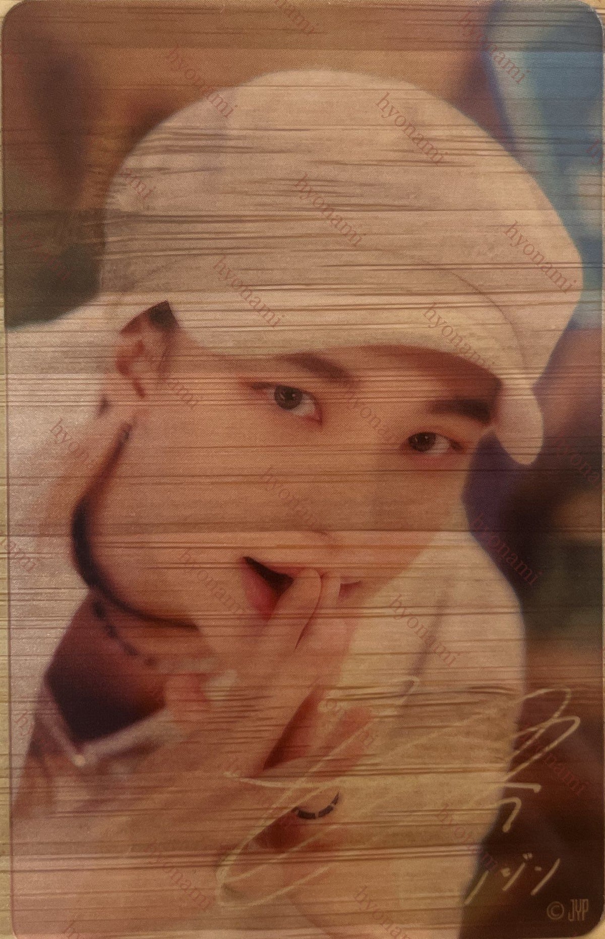 Stray Kids JYP Japan Popup store 2023 clear photocard Hyunjin