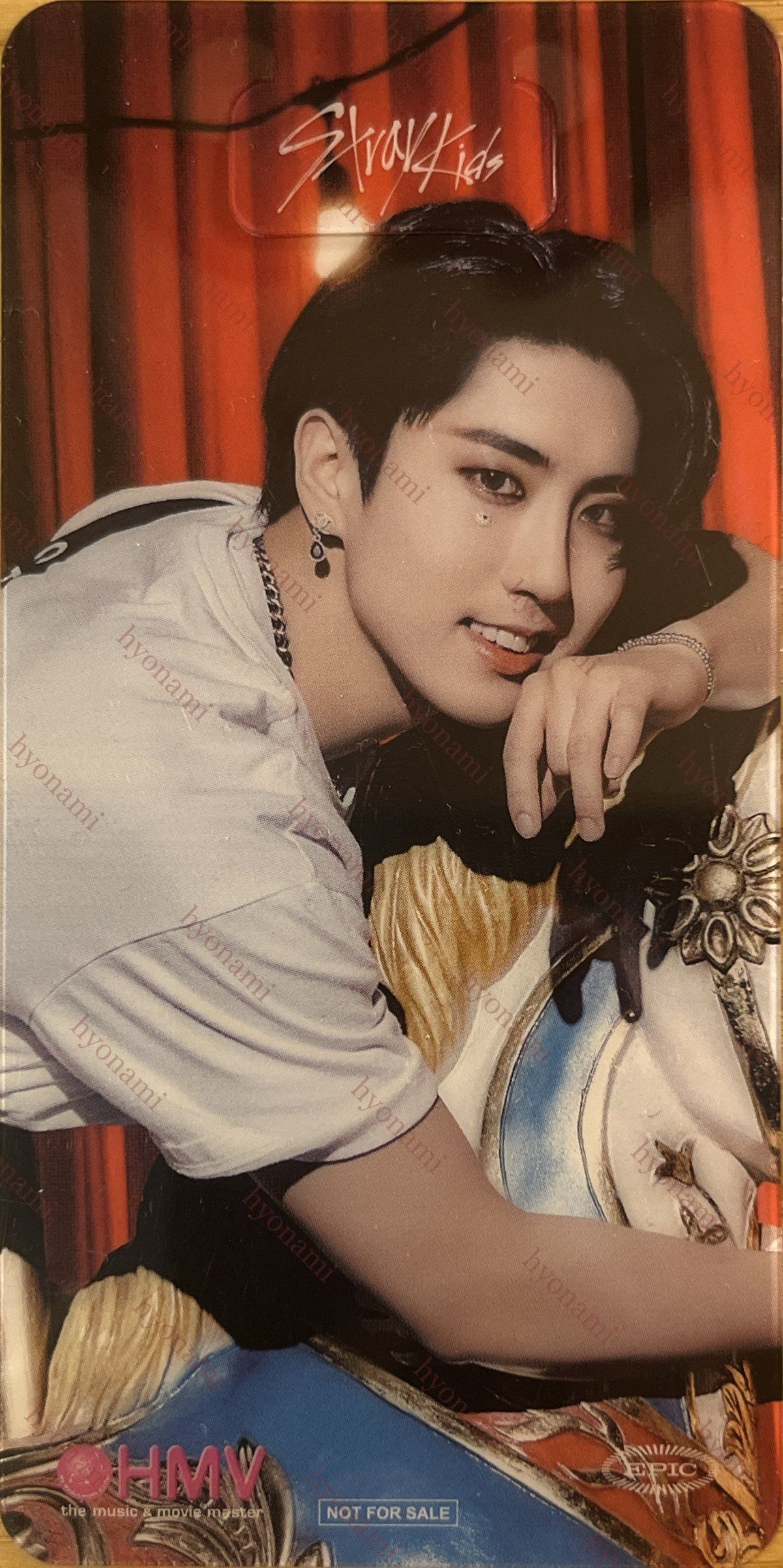 Stray Kids CIRCUS HMV bookmark HAN