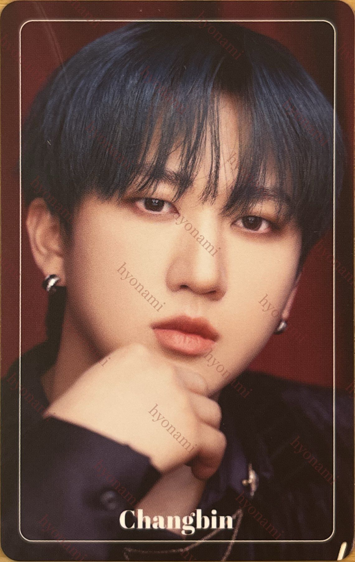 Stray Kids XMAS POPUP STORE 2024 photocard set Changbin