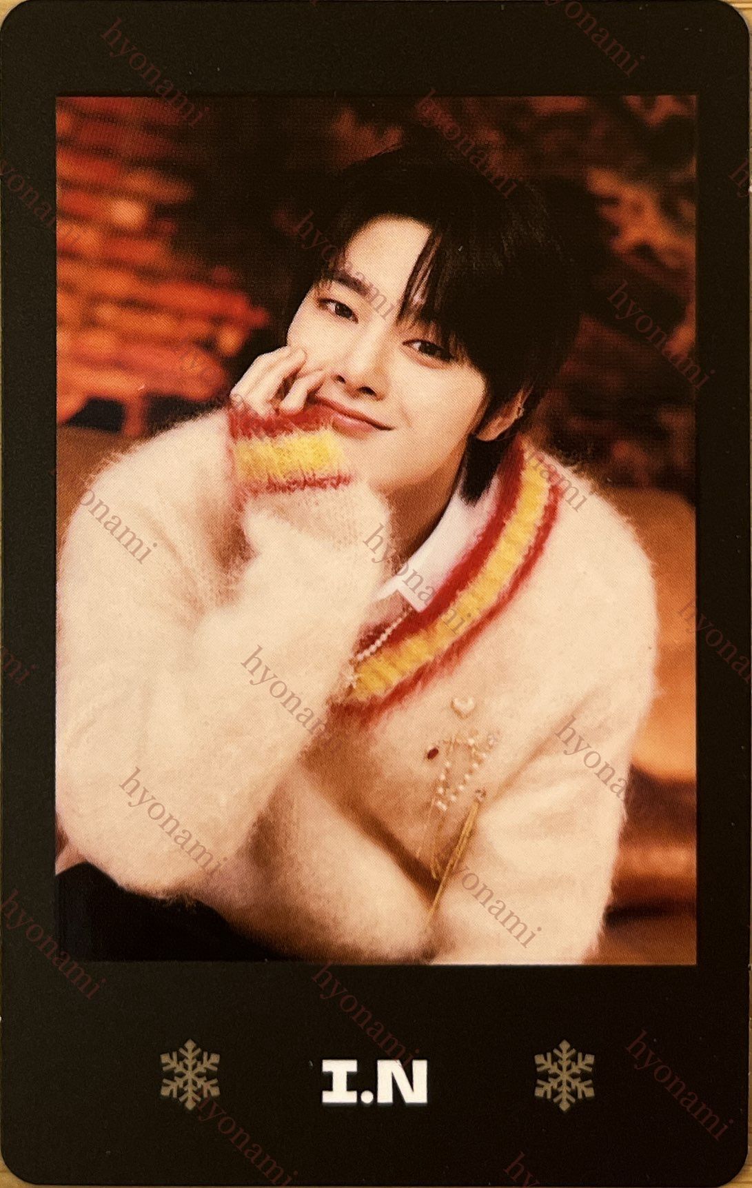 Stray Kids XMAS POPUP STORE 2023 photocard set A I.N