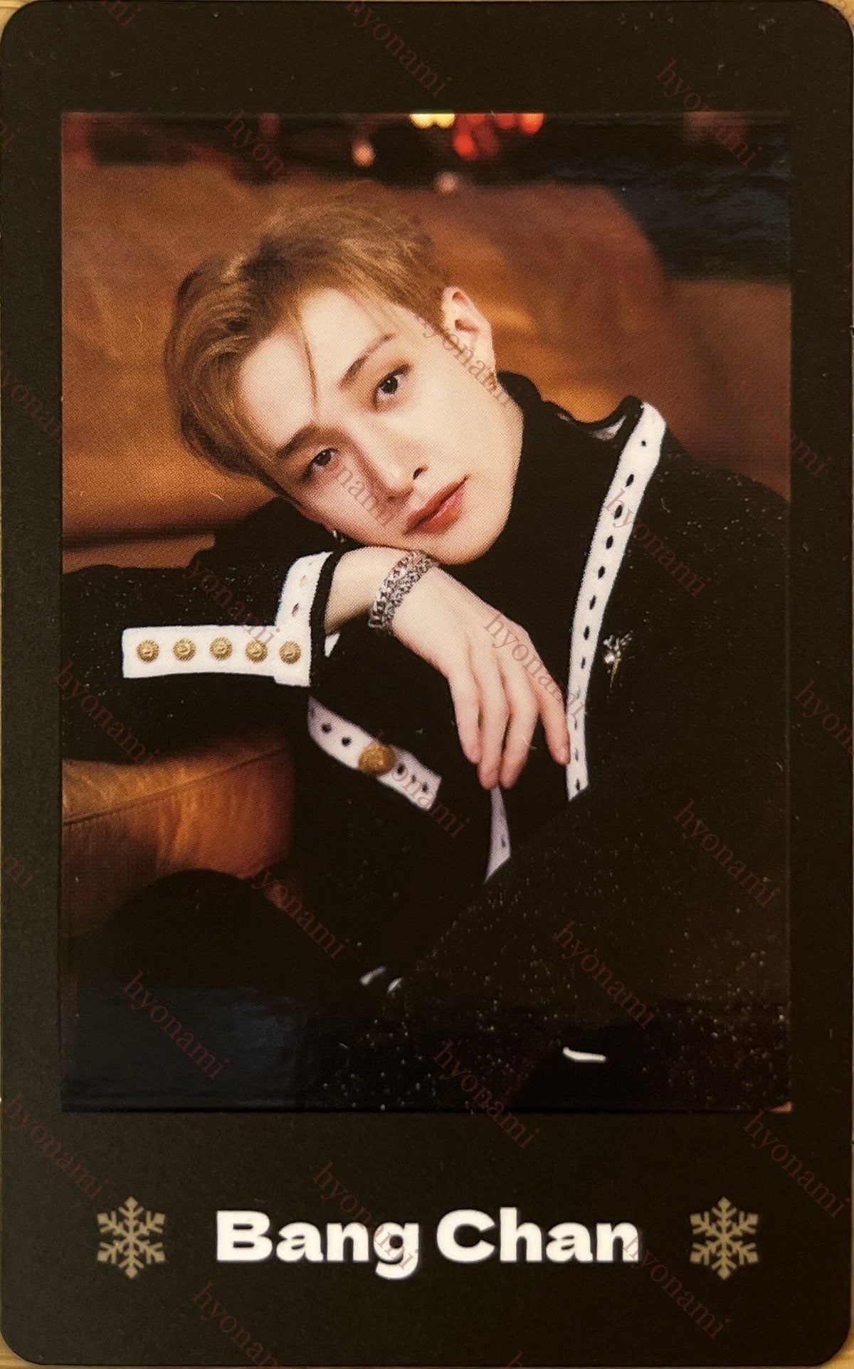 Stray Kids XMAS POPUP STORE 2023 photocard set A Bang Chan