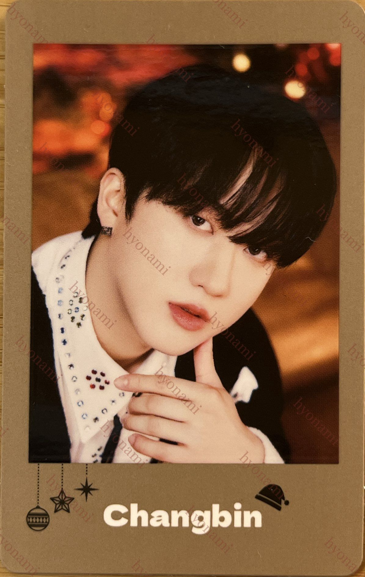 Stray Kids XMAS POPUP STORE 2023 photocard set B Changbin