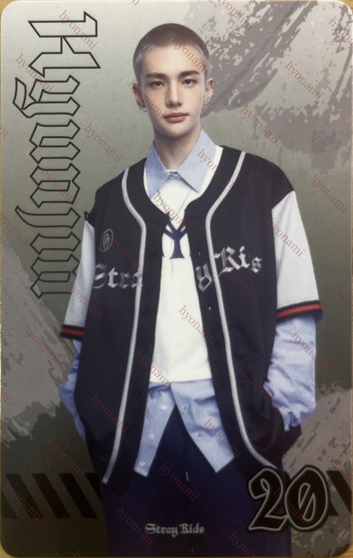 Stray Kids World Tour dominATE JAPAN POPUP STORE photocard Hyunjin