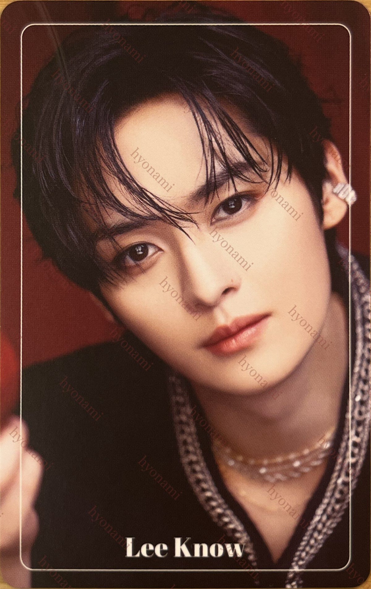 Stray Kids XMAS POPUP STORE 2024 photocard set Lee Know