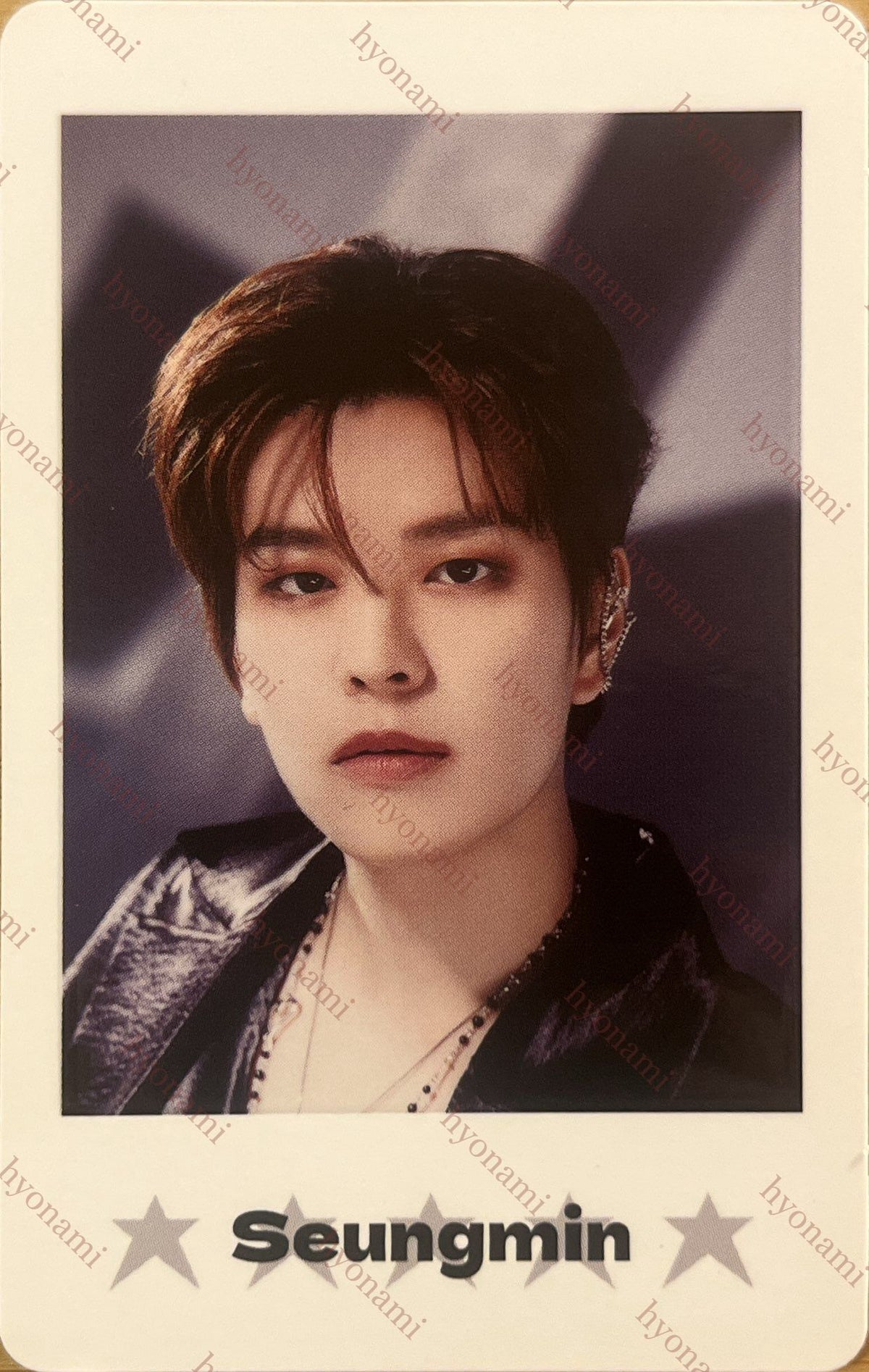 Stray Kids 5-Star Dome Tour photocard set A Seungmin