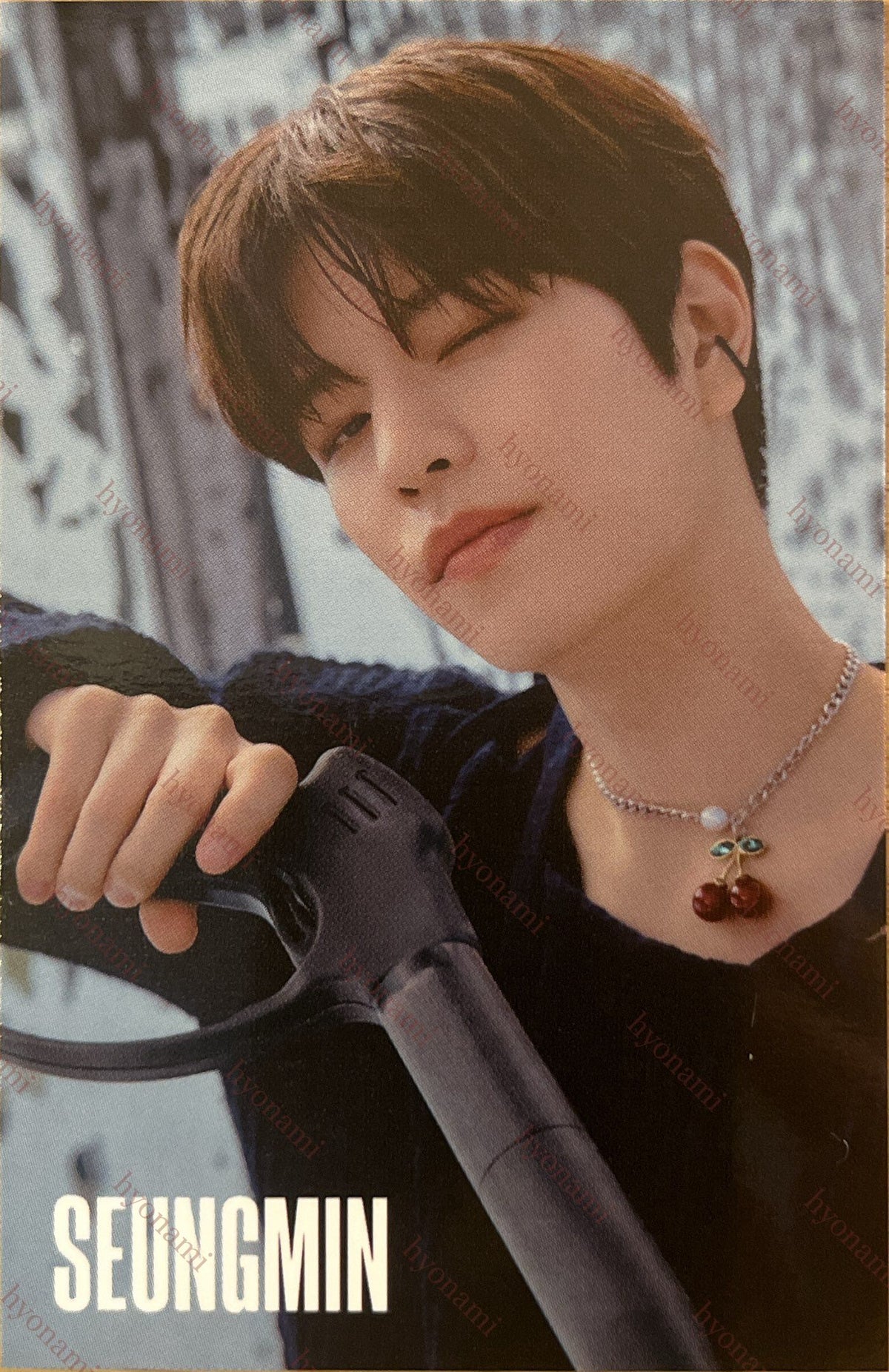 Stray Kids Maxident Tower records Seungmin