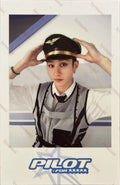 Stray Kids 3rd fanmeeting: PILOT : FOR ★★★★★ nametag polaroid 2 Bang Chan