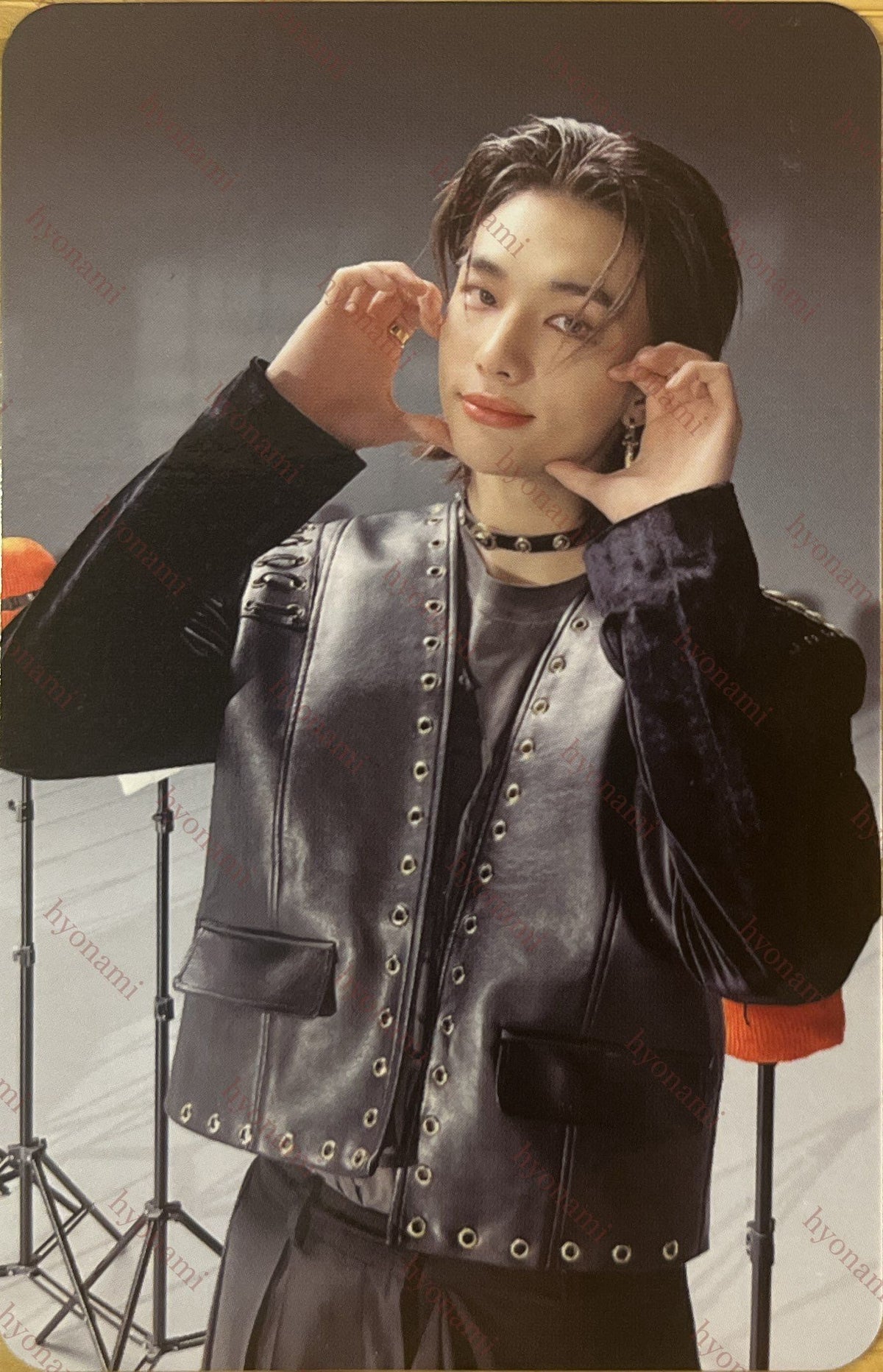 Stray Kids Rockstar postcard POB ver. Hyunjin