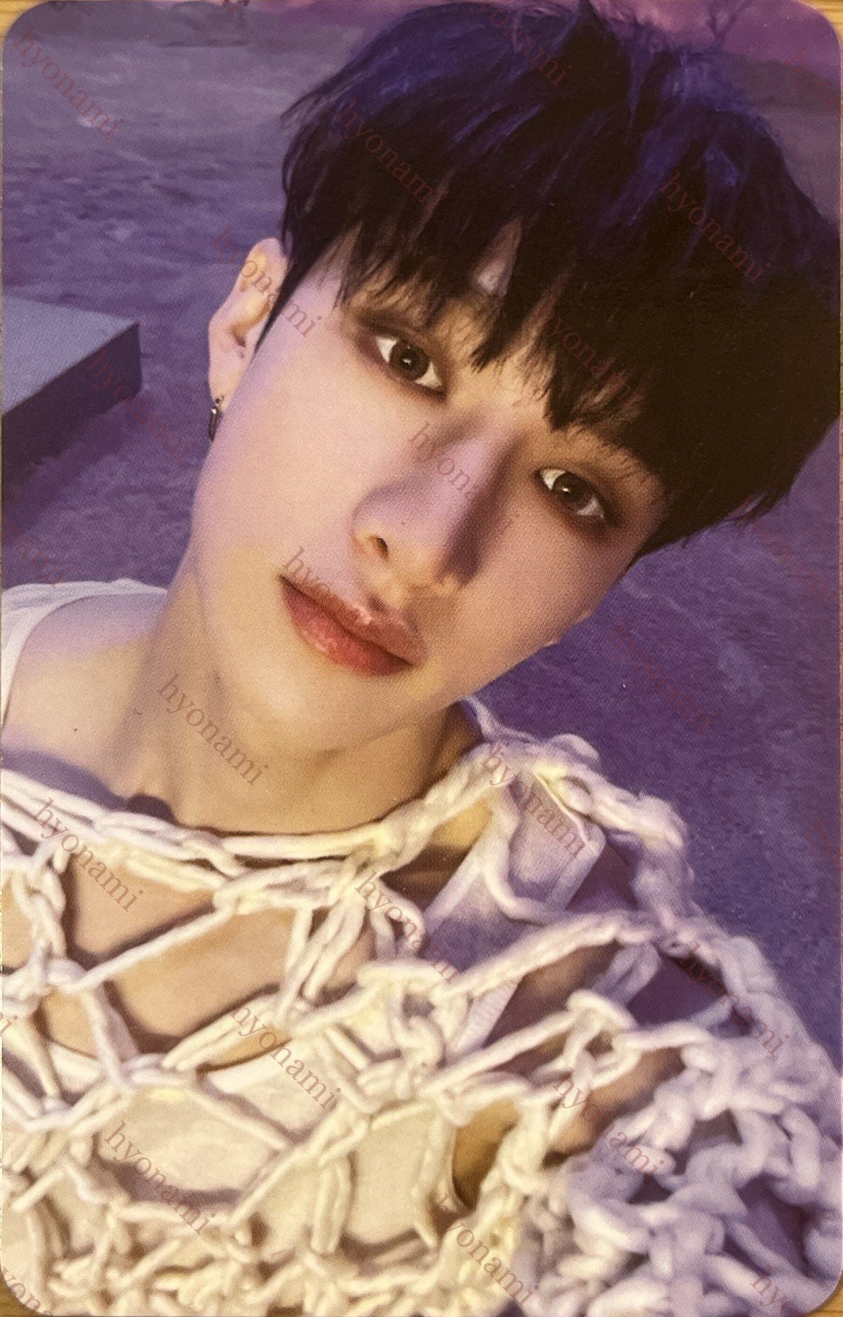 Stray Kids Rockstar postcard ver. Bang Chan