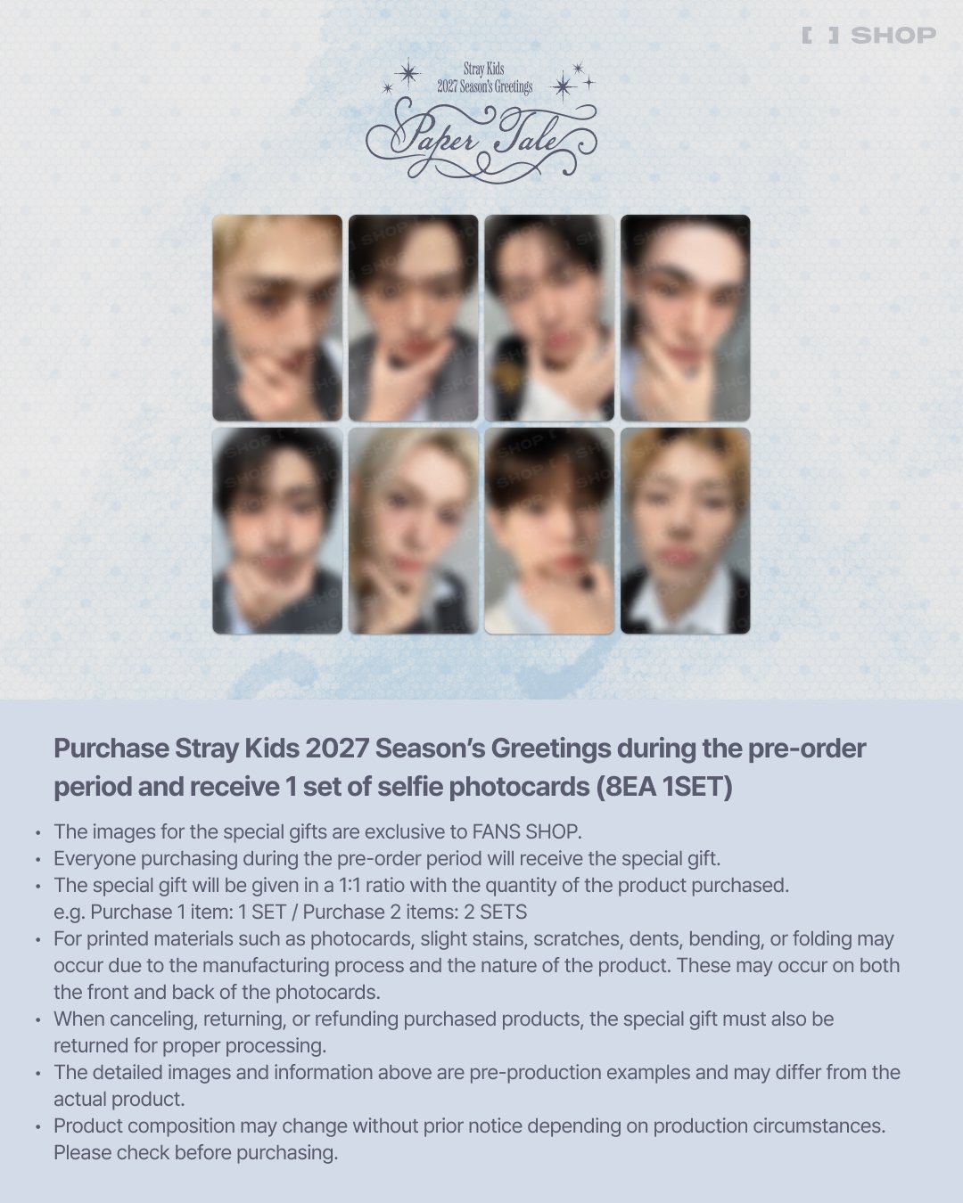 Stray Kids 2027 Season's Greetings [Paper Tale]