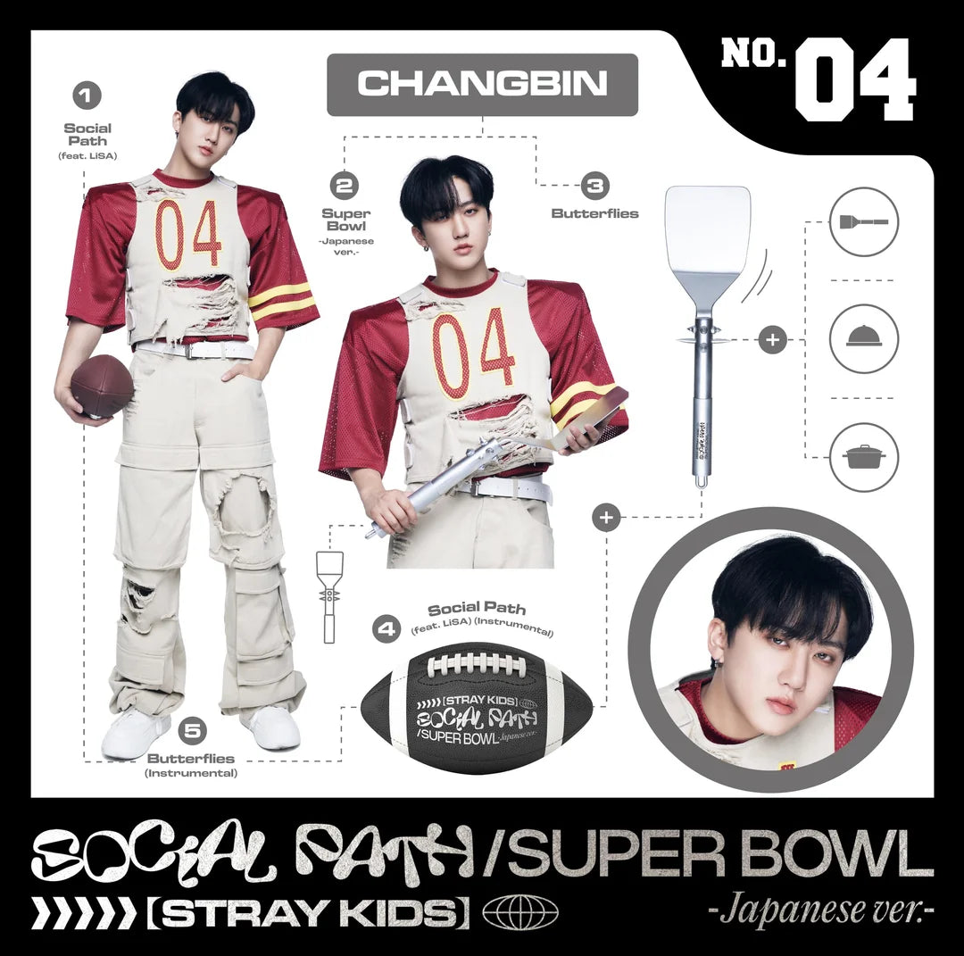 Stray kids Social path / Super Bowl Japan Fanclub solo version Changbin