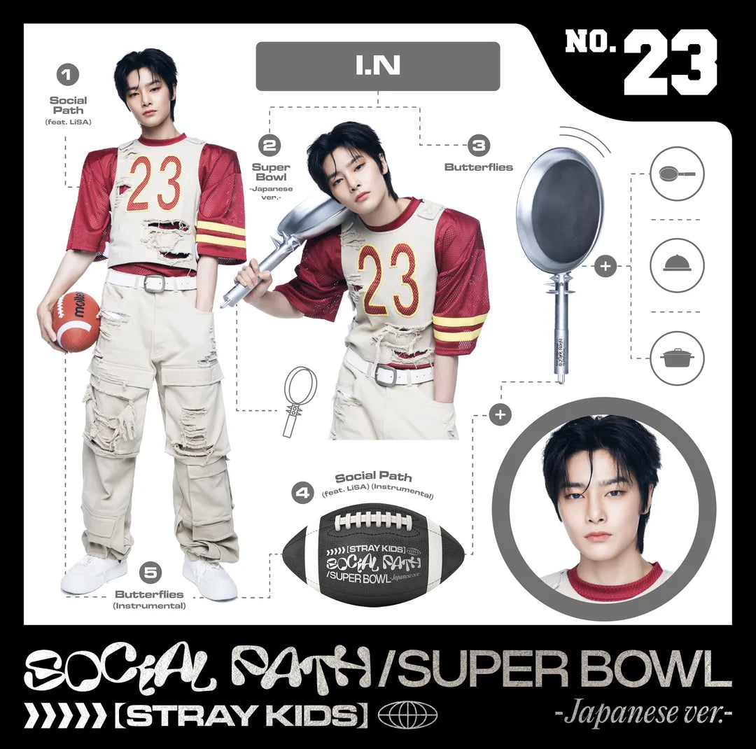 Stray kids Social path / Super Bowl Japan Fanclub solo version I.N